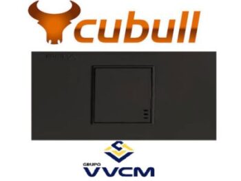 Tapa ciega CUBULL negro L2-000