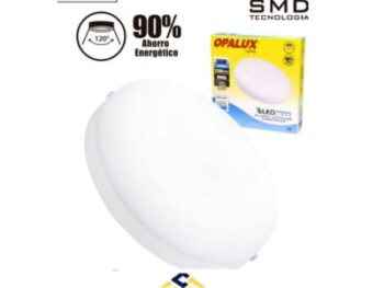 paflón led OPALUX circular sobreponer 36 w